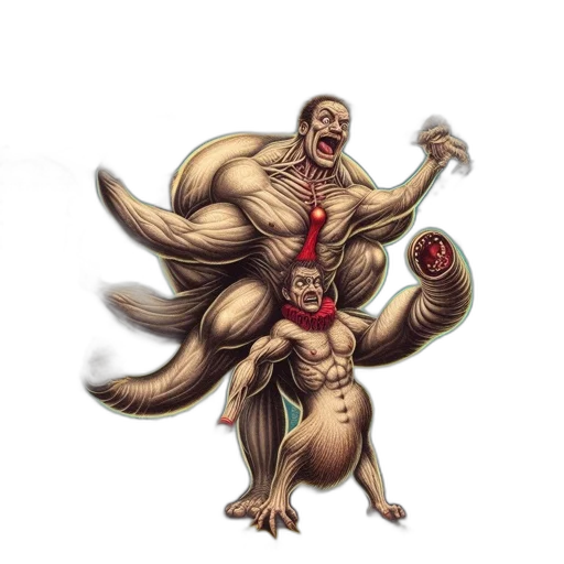 creature, concept art, fantasy art, pixel art transparent PNG cut-out
