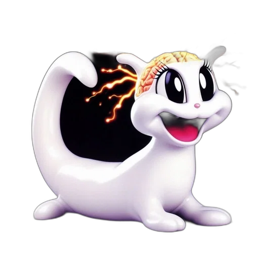 dragon, animal, creature, staff transparent PNG cut-out