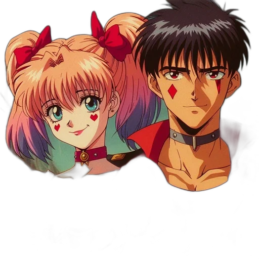 anime, vaporwave, cartoon, concept art transparent PNG cut-out