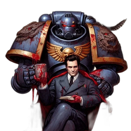 robot, concept art, comic book art, fantasy art transparent PNG cut-out