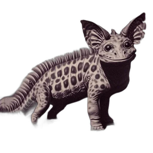 animal, creature, dragon, jacket transparent PNG cut-out