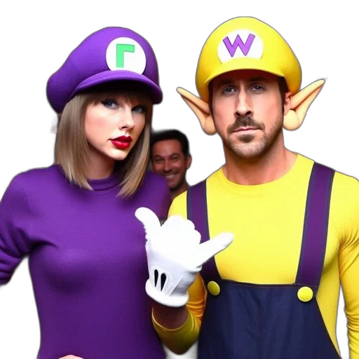 hat, concept art, two, people transparent PNG cut-out