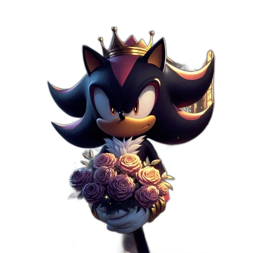 crown, flower, dress, concept art transparent PNG cut-out