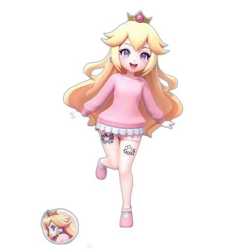 dress, pixel art, 3d render, concept art transparent PNG cut-out