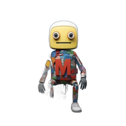 robot, creature, jacket, mask transparent PNG cut-out
