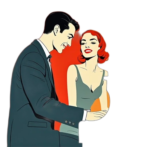 dress, cartoon, comic book art, concept art transparent PNG cut-out