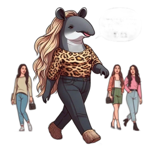 jacket, animal, creature, concept art transparent PNG cut-out