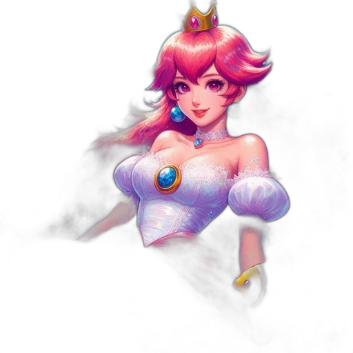 crown, dress, staff, weapon transparent PNG cut-out