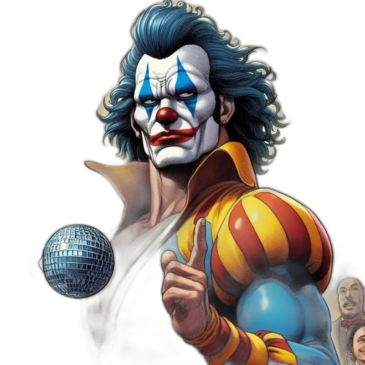 comic book art, concept art, photorealistic, muscular transparent PNG cut-out