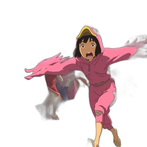 creature, staff, mask, dragon transparent PNG cut-out