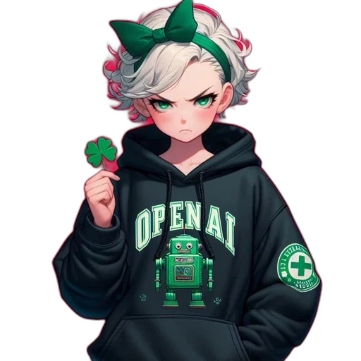 jacket, staff, weapon, animal transparent PNG cut-out
