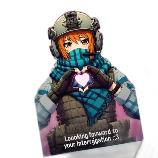 jacket, weapon, robot, hat transparent PNG cut-out