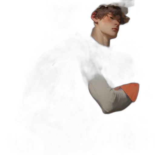 hat, mask, staff, creature transparent PNG cut-out