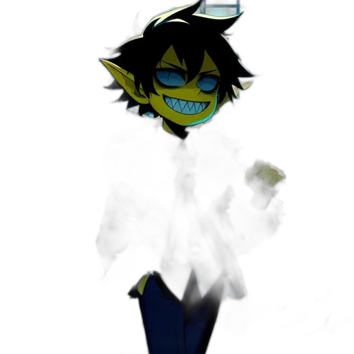 staff, mask, creature, concept art transparent PNG cut-out