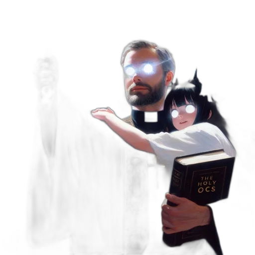 weapon, robot, mask, staff transparent PNG cut-out