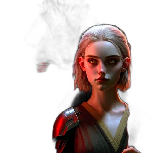 face, mask, dragon, staff transparent PNG cut-out
