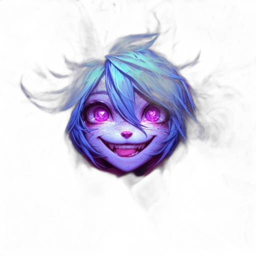 face, mask, creature, staff transparent PNG cut-out