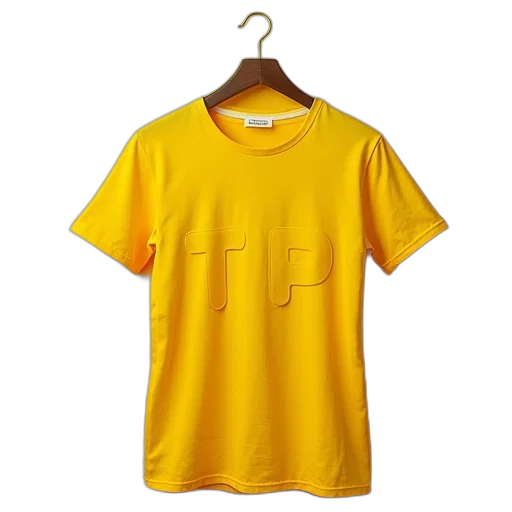 dress, 3d render, golden, yellow transparent PNG cut-out