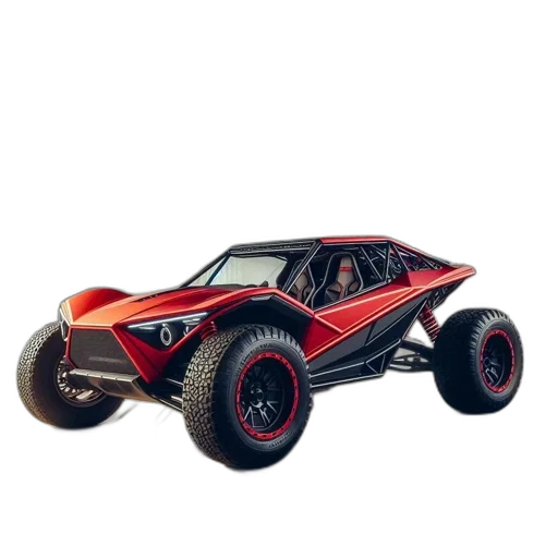 car, robot, 3d render, concept art transparent PNG cut-out