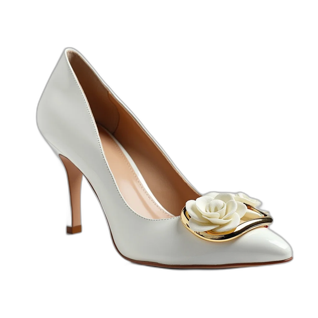 shoes, 3d render, photorealistic, earth tones transparent PNG cut-out