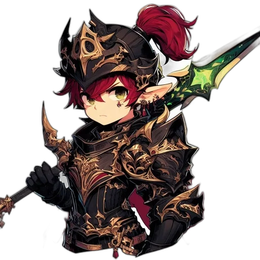 weapon, staff, sword, dragon transparent PNG cut-out