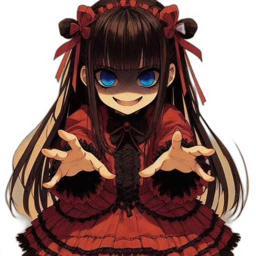 dress, face, mask, creature transparent PNG cut-out