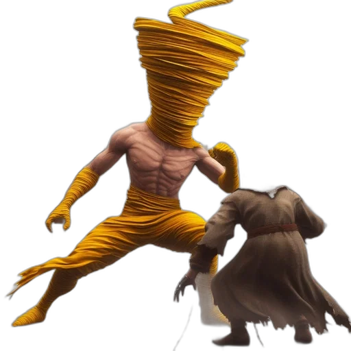 creature, staff, animal, hair transparent PNG cut-out