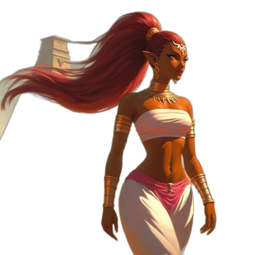 concept art, fantasy art, comic book art, 3d render transparent PNG cut-out