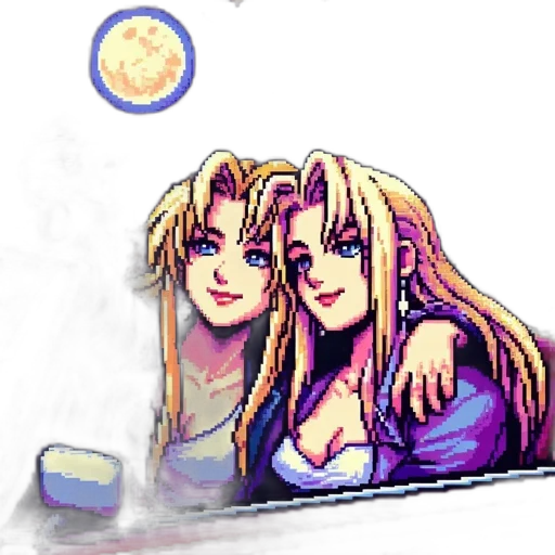 pixel art, vaporwave, concept art, anime transparent PNG cut-out