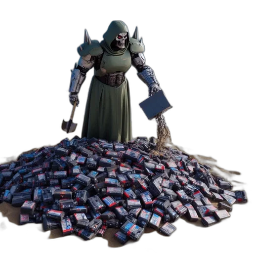 weapon, bottle, robot, concept art transparent PNG cut-out