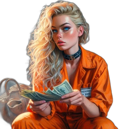 jacket, face, cyberpunk, comic book art transparent PNG cut-out