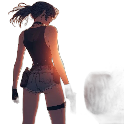 dress, weapon, robot, mask transparent PNG cut-out