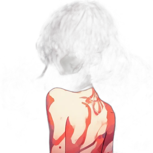 dress, mask, hair, face transparent PNG cut-out