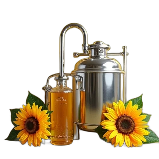 high, performance, sunflower, oil transparent PNG cut-out