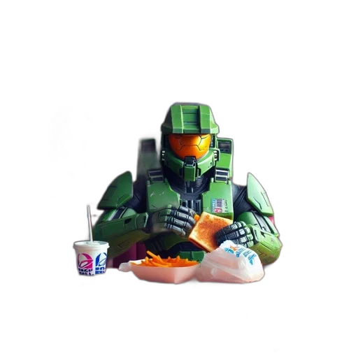 food, robot, creature, weapon transparent PNG cut-out