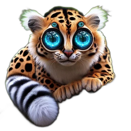 animal, creature, jewelry, fantasy art transparent PNG cut-out