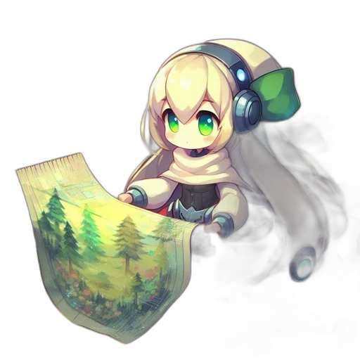 robot, weapon, creature, staff transparent PNG cut-out