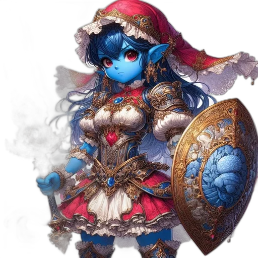 staff, dress, mask, fantasy art transparent PNG cut-out