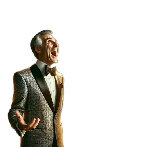 face, staff, jacket, robot transparent PNG cut-out