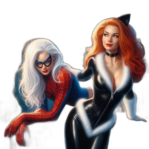 comic book art, concept art, fantasy art, cartoon transparent PNG cut-out