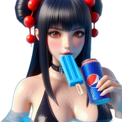 bottle, weapon, 3d render, concept art transparent PNG cut-out