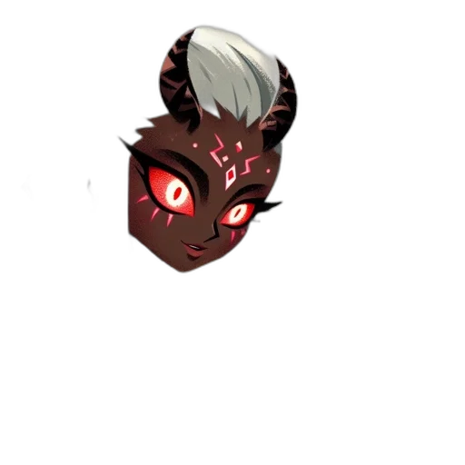 mask, creature, dragon, staff transparent PNG cut-out