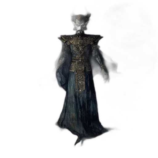 staff, dress, mask, dragon transparent PNG cut-out