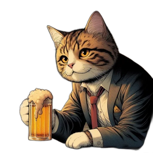 jacket, animal, pixel art, concept art transparent PNG cut-out