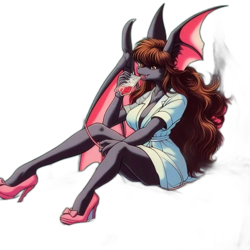 dragon, staff, anime, concept art transparent PNG cut-out