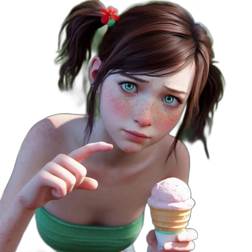 food, face, weapon, photorealistic transparent PNG cut-out