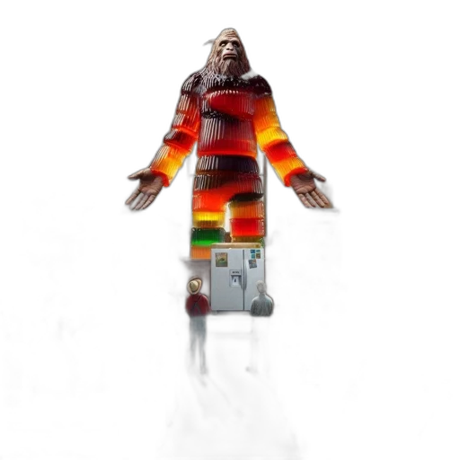 jacket, robot, dress, creature transparent PNG cut-out
