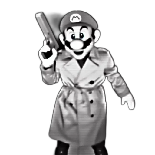 staff, weapon, jacket, hat transparent PNG cut-out