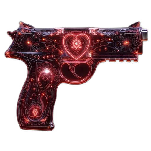 weapon, jewelry, 3d render, concept art transparent PNG cut-out