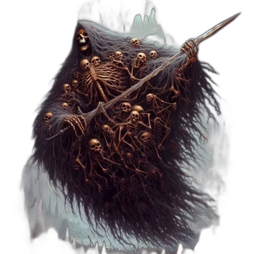 staff, crown, hair, creature transparent PNG cut-out